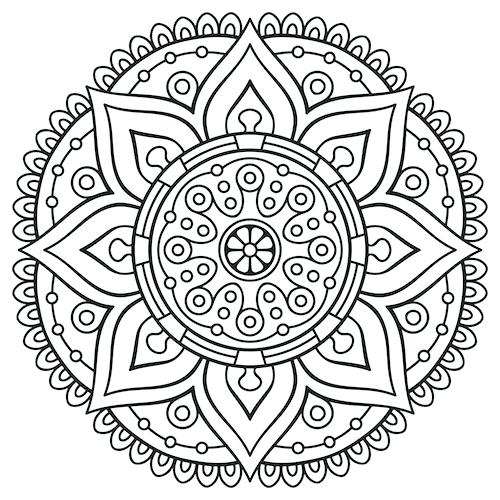 Mandala Color Pages Inspirational Mandala Color Pages About 500x500 Mandala Color Pages Inspirational Mandala Color Pages About