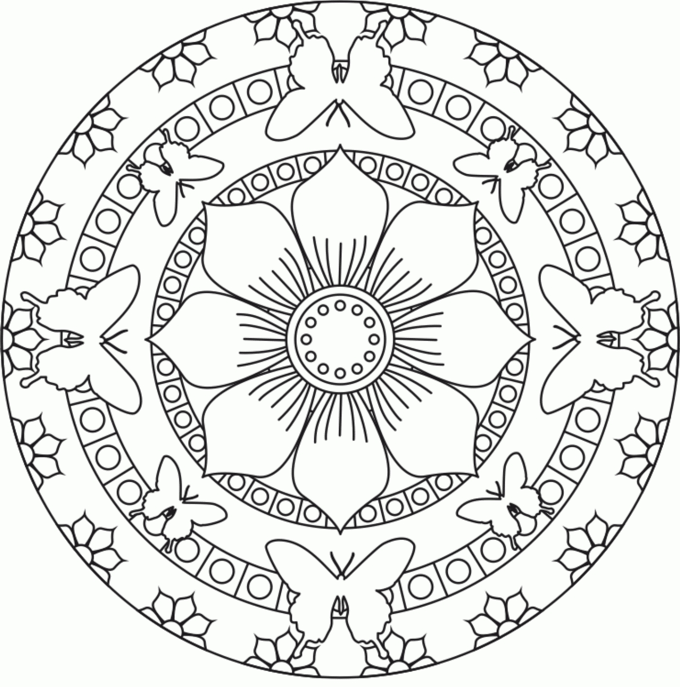 Best Of Butterfly Mandala Coloring Pages Printable Gallery 1400x1416 Best Of Butterfly Mandala Coloring Pages Printable Gallery