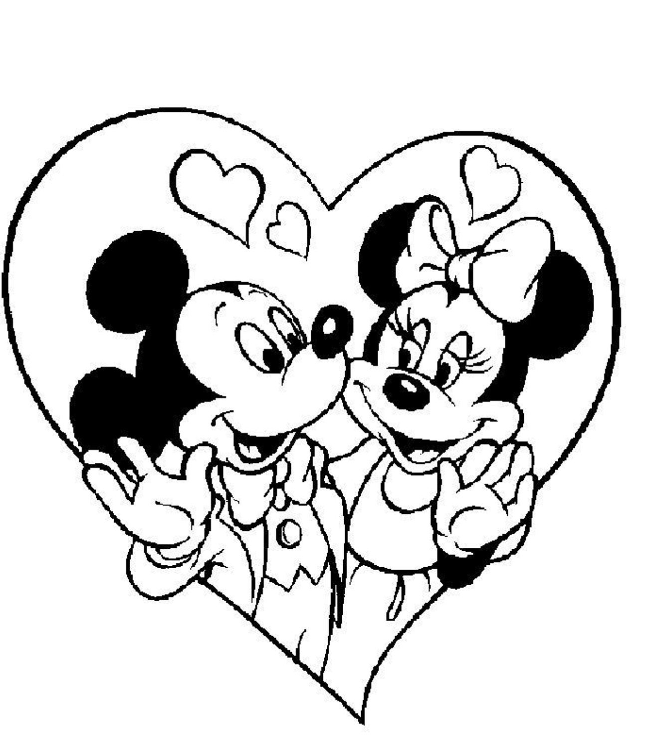 Awesome Valentines Day Disney Coloring Pages Design Printable 1323x1512 Awesome Valentines Day Disney Coloring Pages Design Printable