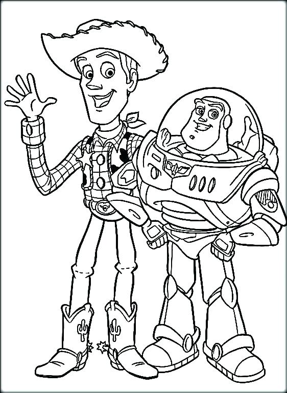 562x769 Woody Buzz Coloring Pages Buzz Coloring Pages Awesome Buzz