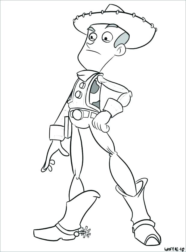 618x835 Woody Coloring Page Buzz And Woody Coloring Pages From Toy Story