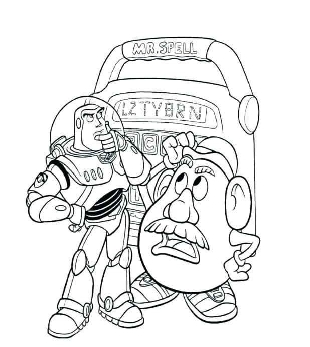 618x692 Woody Toy Story Coloring Page Woody Buzz Colouring Pages Free