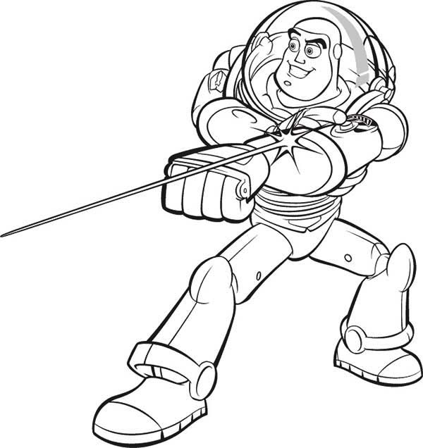 Buzz Lightyear Coloring Pages Online 600x636 Buzz Lightyear Coloring Pages Online