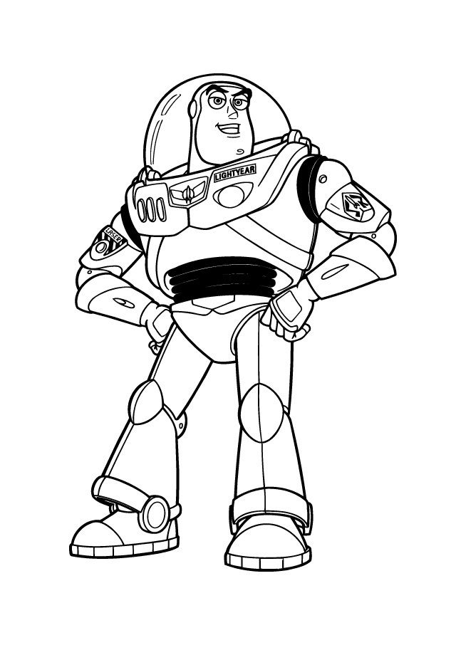 Free Printable Buzz Lightyear Coloring Pages For Kids 640x906 Free Printable Buzz Lightyear Coloring Pages For Kids