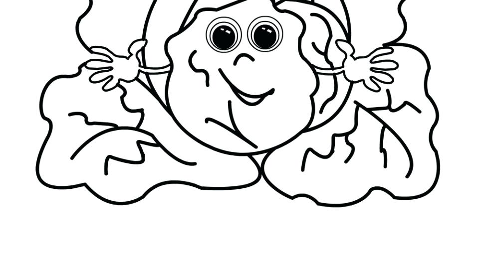960x544 Lettuce Coloring Page Cabbage Coloring Page Cool Vegetable Free