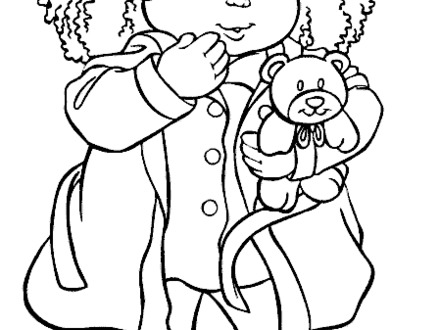 440x330 24 Cabbage Patch Kids Coloring Pages, Cabbage Patch Kids Coloring