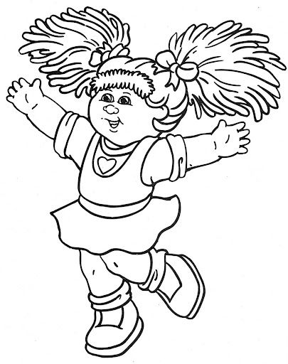 405x512 Cabbage Patch Kids 8 Coloring Pages Cabbage Patch