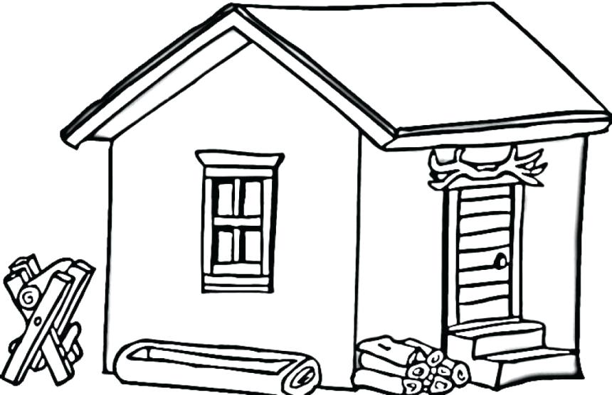 860x556 Log Cabin Coloring Page Refundable Log Cabin Coloring Page Free