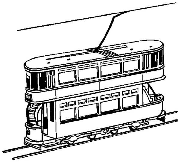 600x541 Caboose Train Coloring Page Color Luna