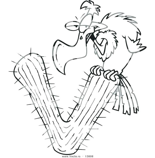 Cactus Coloring Pages Cactus Coloring Page Vector Of A Cartoon 618x630 Cactus Coloring Pages Cactus Coloring Page Vector Of A Cartoon