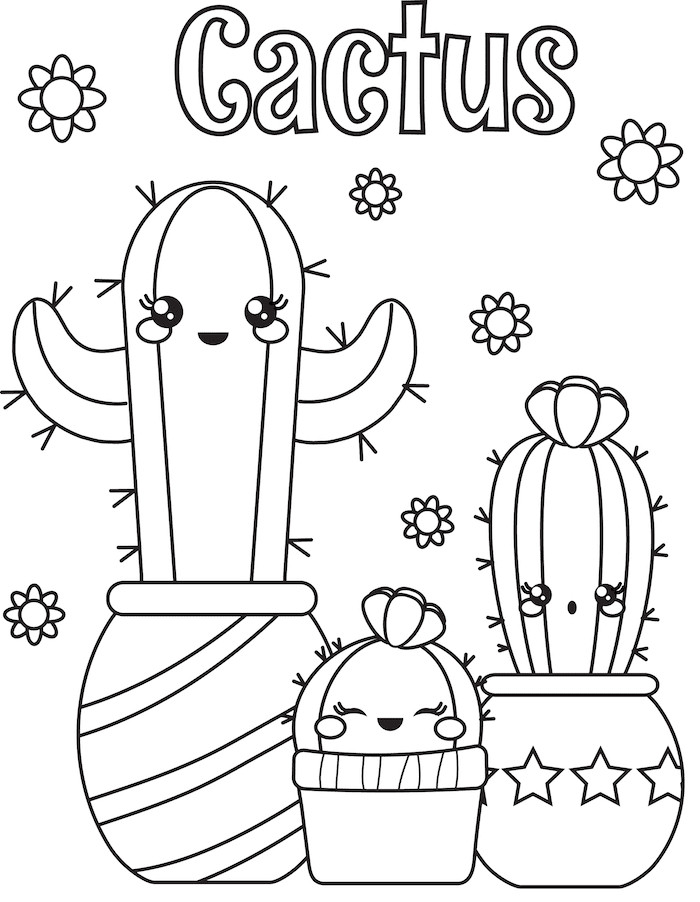 Cactus Coloring Page For Kids It S Free Grade Onederful Designs 700x902 Cactus Coloring Page For Kids It S Free Grade Onederful Designs