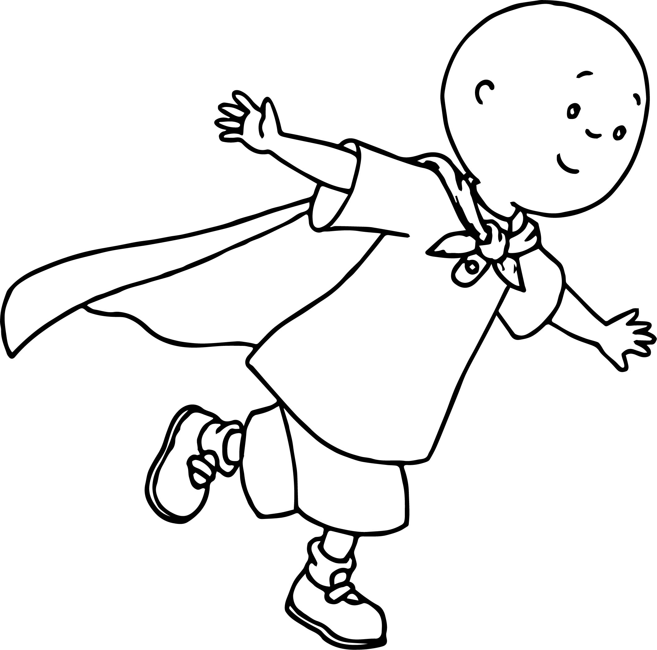 2126x2103 Superman Caillou Coloring Page Wecoloringpage