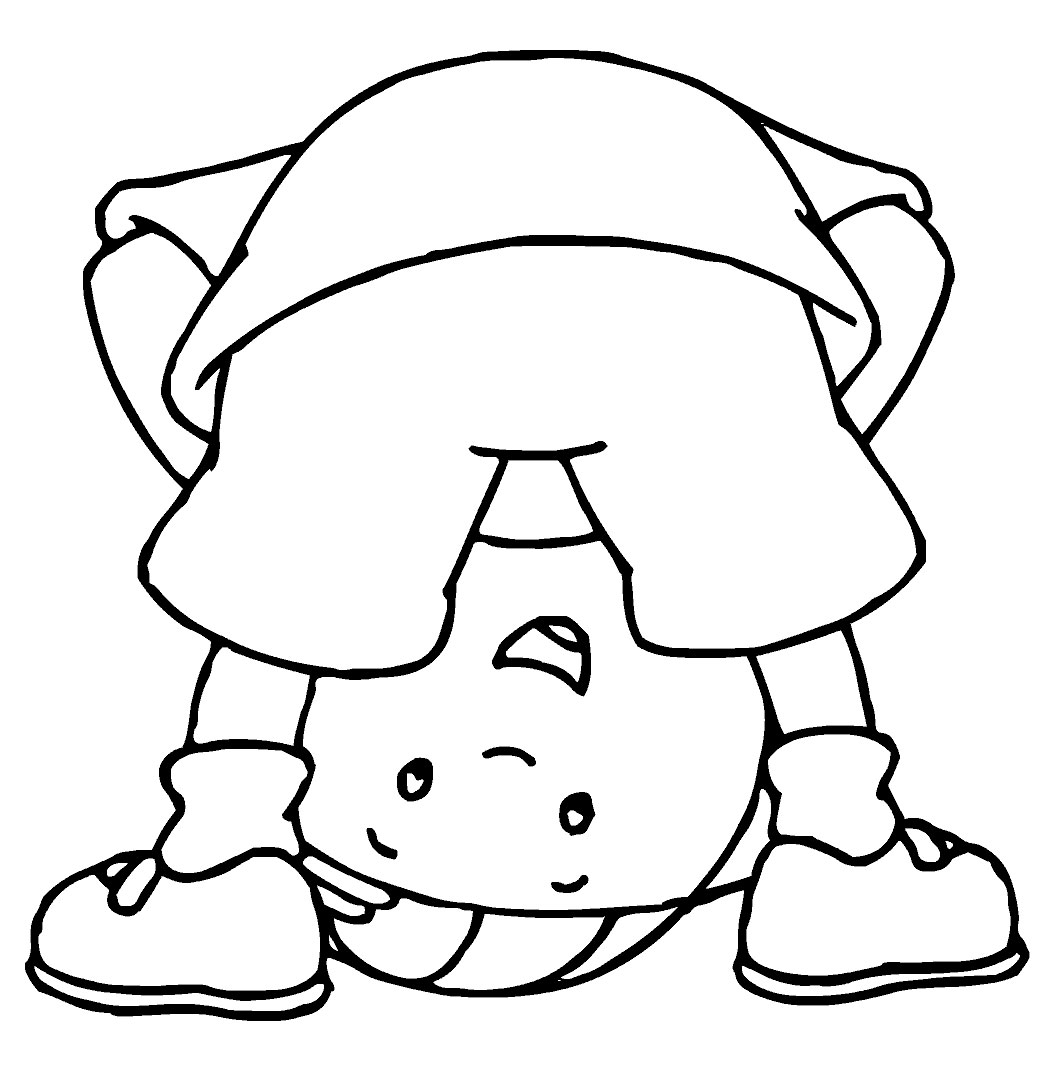 Caillou Printable Coloring Pages