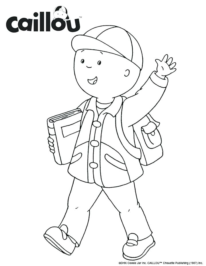 719x930 Caillou Coloring Pages Family Coloring Pages Caillou Rosie