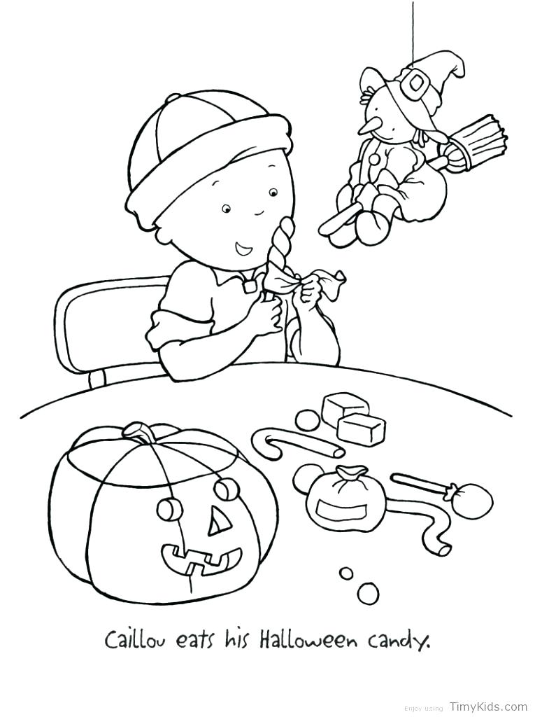 765x1024 Caillou Coloring Pages