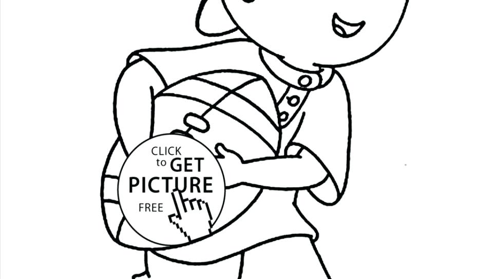 960x544 Caillou Coloring Pages