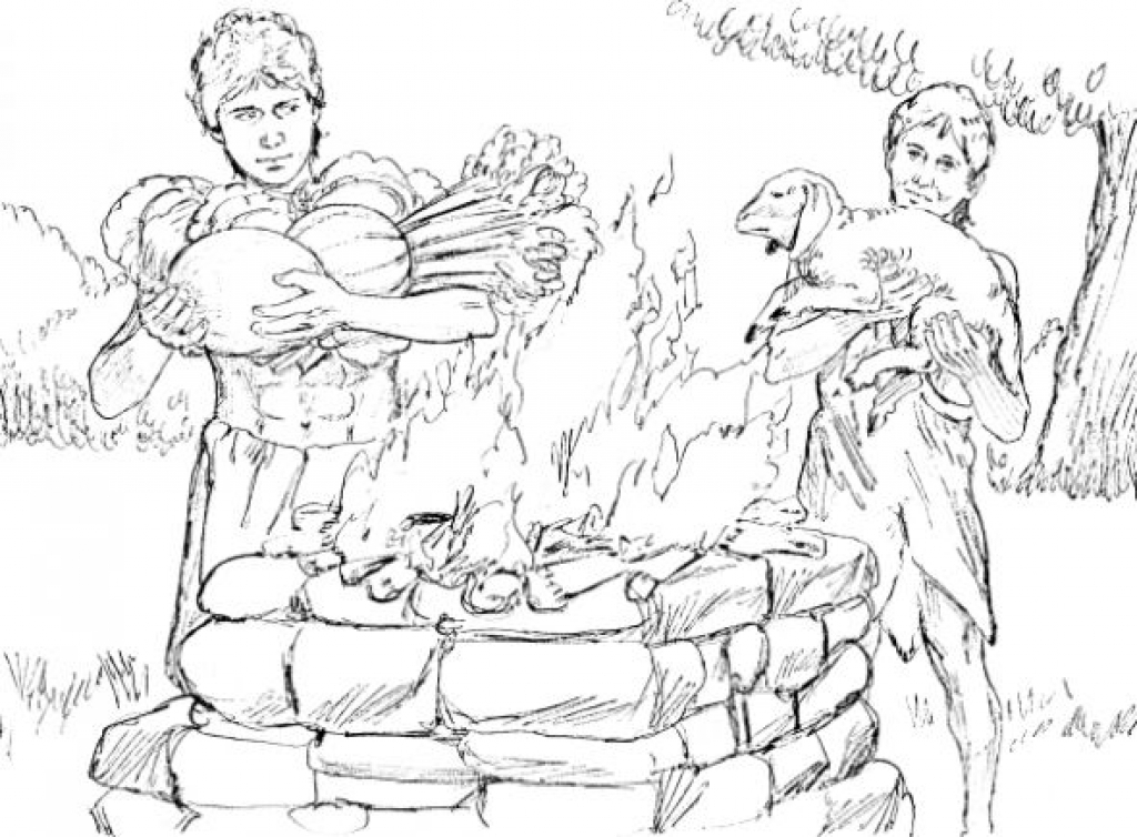 1024x754 Cain And Abel Coloring Pages Cain And Abel Coloring Page