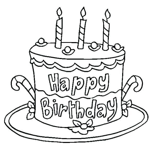 Blank Birthday Cake Coloring Page Coloring Pages Birthday Birthday 600x600 Blank Birthday Cake Coloring Page Coloring Pages Birthday Birthday