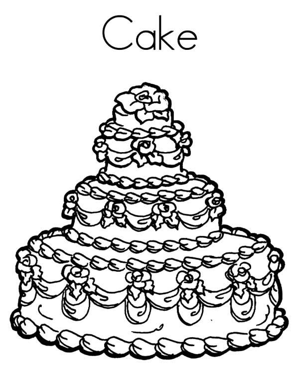 Beuatiful Wedding Cake Coloring Pages Best Place To Color 600x776 Beuatiful Wedding Cake Coloring Pages Best Place To Color