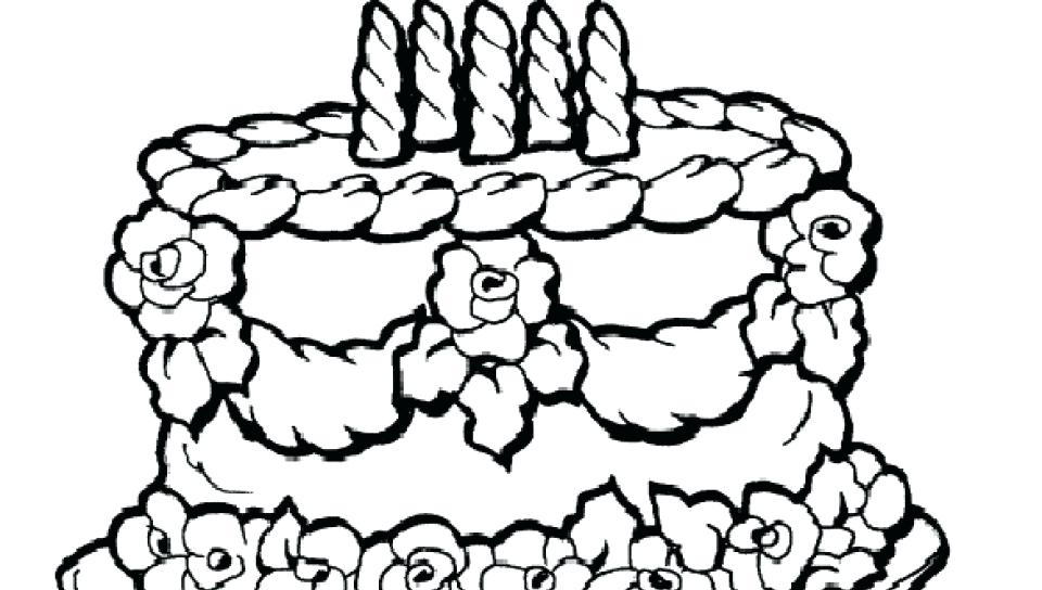 Birthday Cake Coloring Sheets Free Amazing Birthday Cake Coloring 960x544 Birthday Cake Coloring Sheets Free Amazing Birthday Cake Coloring