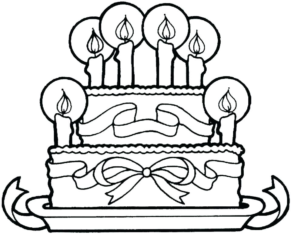 Coloring Page Birthday Cake Picture Of Birthday Cake Coloring 960x771 Coloring Page Birthday Cake Picture Of Birthday Cake Coloring