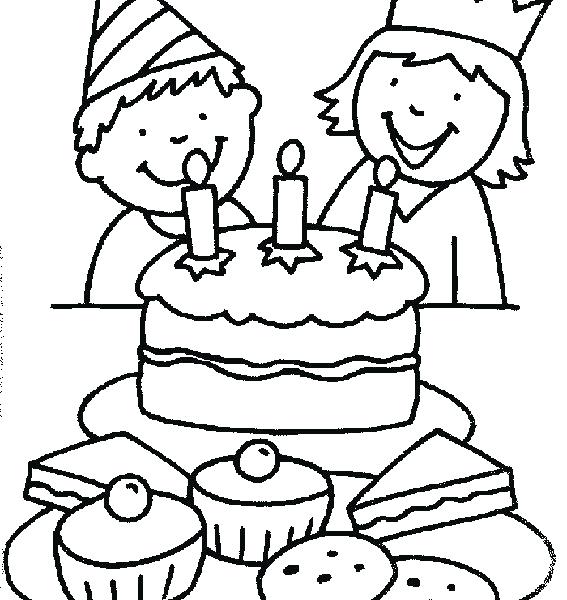 Party Coloring Pages Birthday Party Colouring Pages Free Printable 567x600 Party Coloring Pages Birthday Party Colouring Pages Free Printable