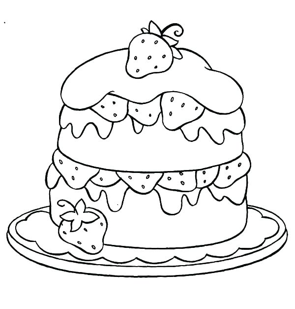 Birthday Cake Coloring Page Coloring Pages Birthday Cake Birthday 600x627 Birthday Cake Coloring Page Coloring Pages Birthday Cake Birthday