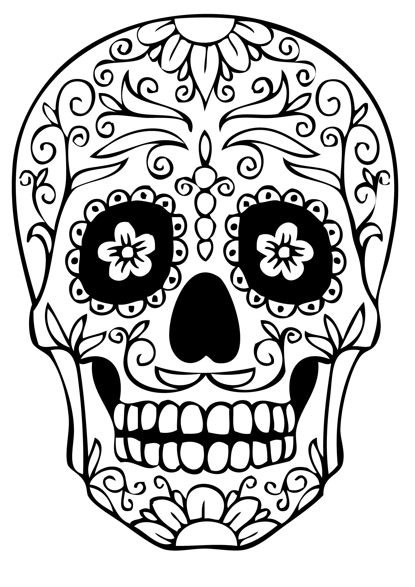 1413x2000 Amazing Gghj On Skull Coloring Pages On With Hd Resolution