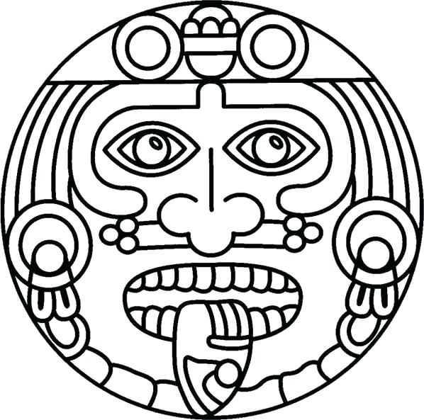 Inca Coloring Pages Coloring Pages Calendar Vector Calendar Stone 598x593 Inca Coloring Pages Coloring Pages Calendar Vector Calendar Stone