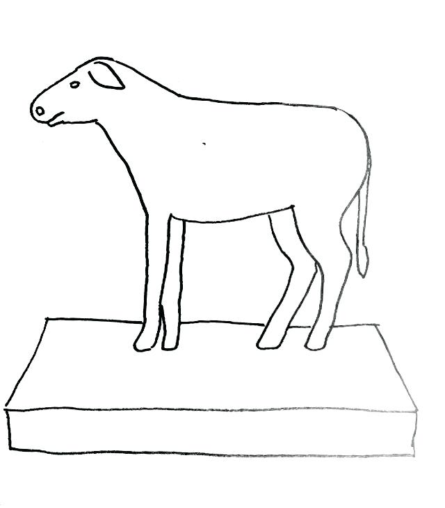 Golden Calf Coloring Page And The Golden Calf Coloring Page 640x731 Golden Calf Coloring Page And The Golden Calf Coloring Page