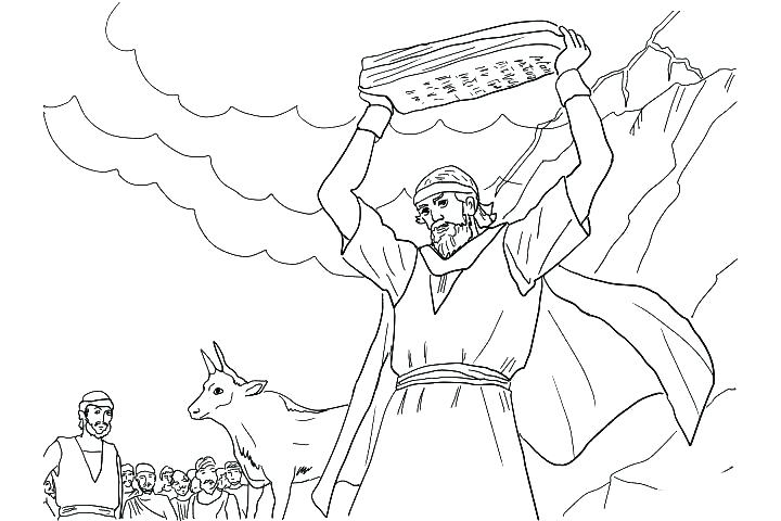 Golden Calf Coloring Page Idea Israelites Golden Calf Coloring 720x480 Golden Calf Coloring Page Idea Israelites Golden Calf Coloring