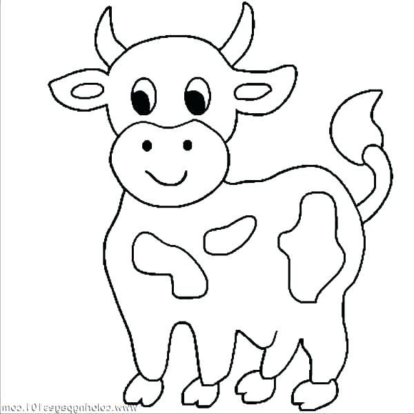 Calf Coloring Page at GetColorings.com | Free printable colorings pages ...