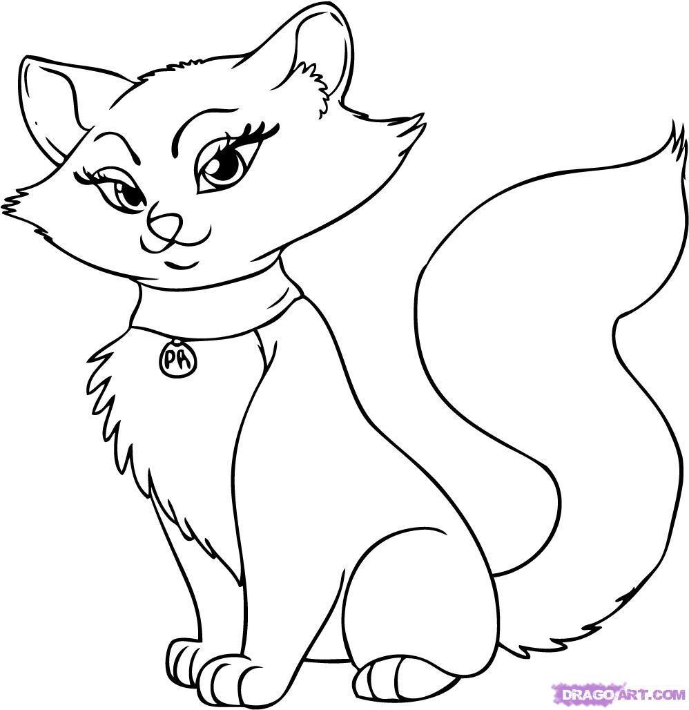 Amazing Kitten Clipart Simple Cartoon Pencil And In Color 998x1028 Amazing Kitten Clipart Simple Cartoon Pencil And In Color