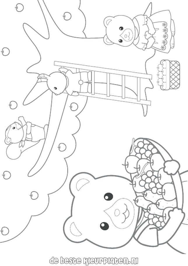 Calico Critters Coloring Pages at GetColorings.com | Free printable ...