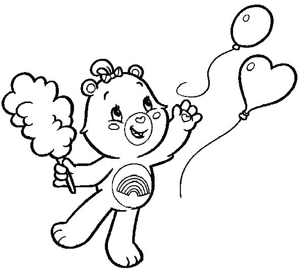 600x530 Grizzly Bear Coloring Page Bear Coloring Page Gummy Bear Coloring