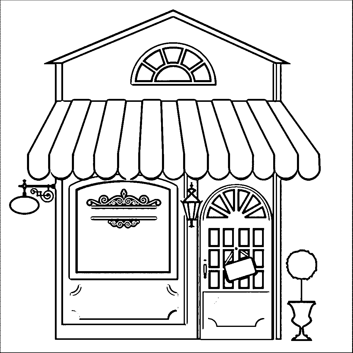 1203x1203 New Community Building Coloring Pages Design Free Coloring Pages