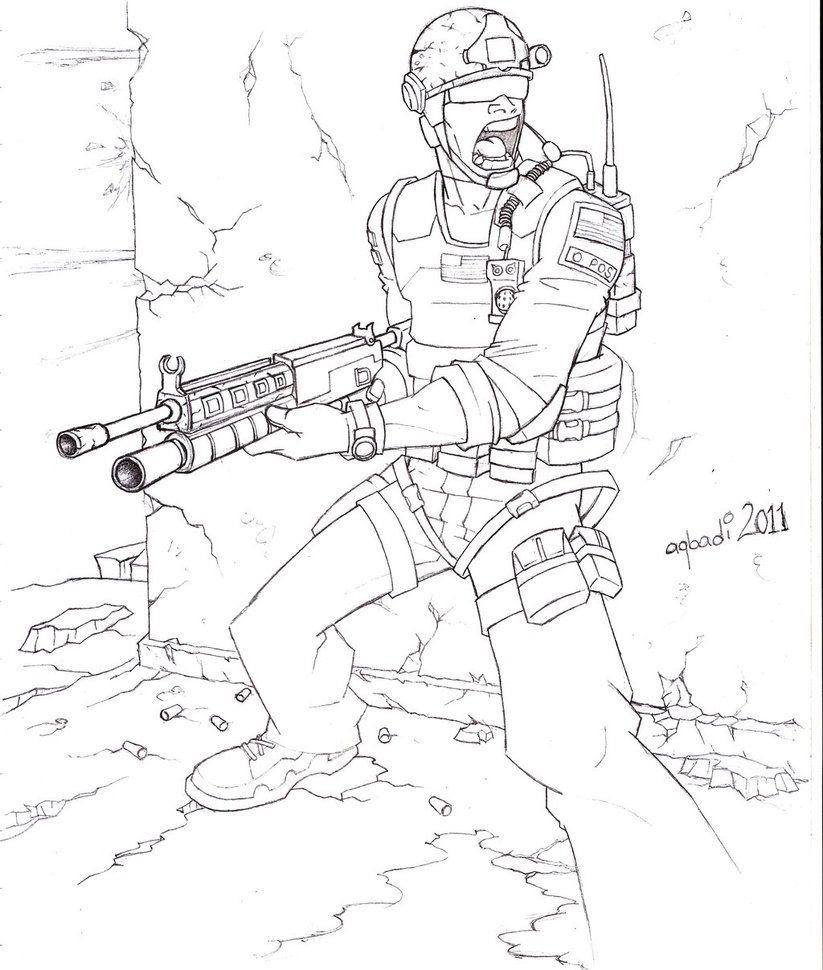 Call Of Duty Coloring Pages 823x970 Call Of Duty Coloring Pages