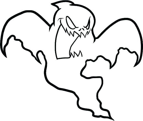 Ghosts Coloring Pages Shippa.co 600x508 Ghosts Coloring Pages Shippa.co