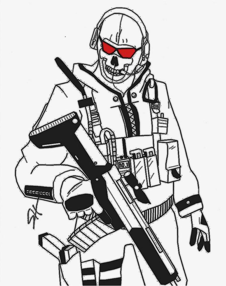 775x982 Call Of Duty Coloring Pages Call Of Duty Coloring Pages Of Duty