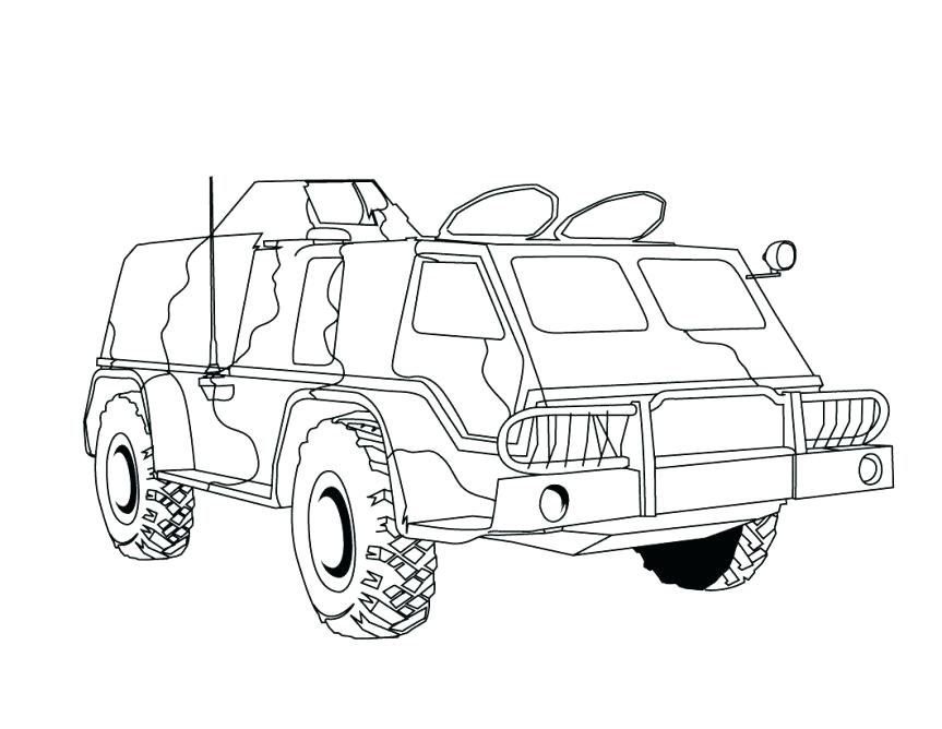 863x668 Call Of Duty Printable Coloring Pages Military Truck Black Ops 3 2