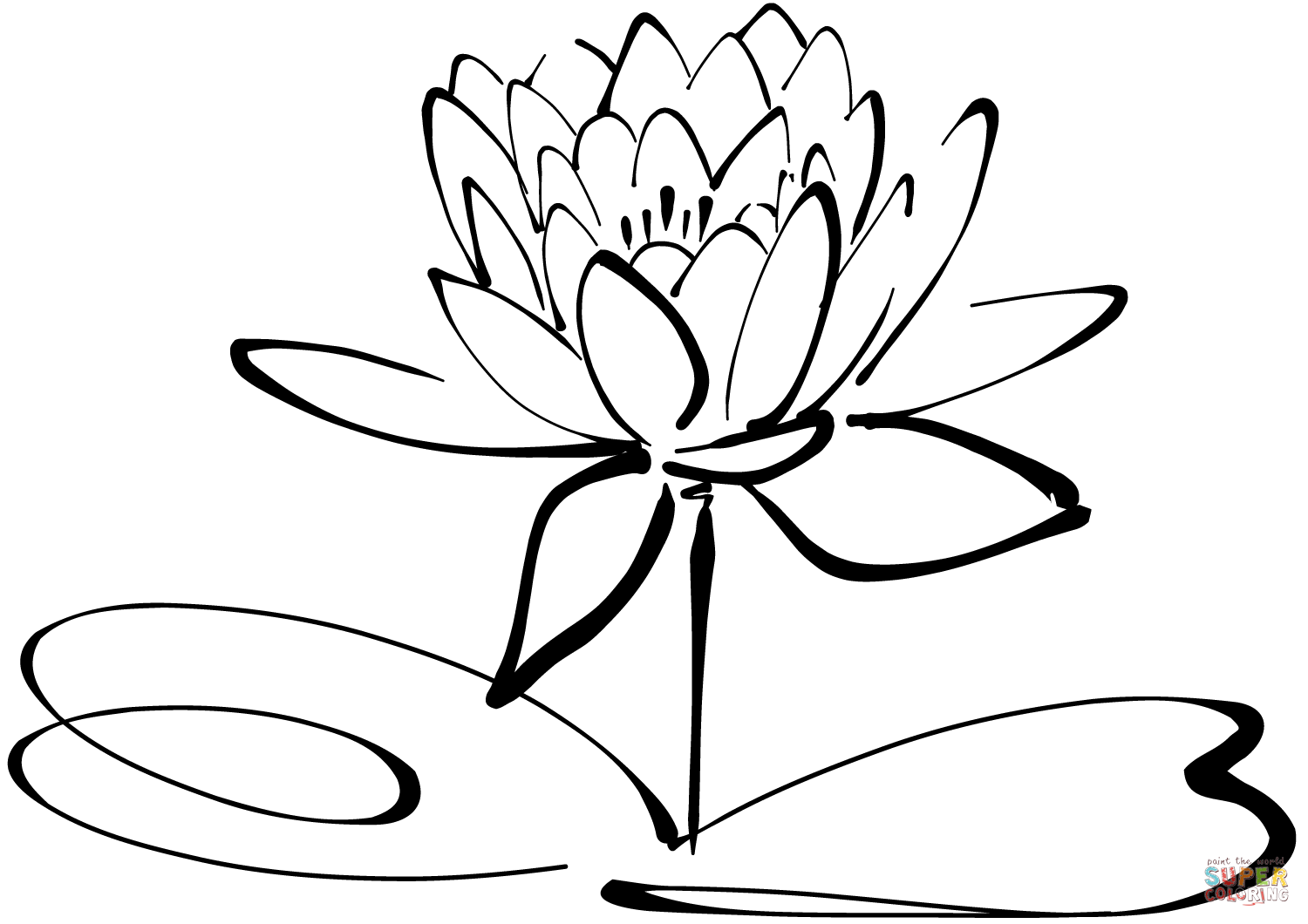 Printable Lily Pad Coloring Pages For Kids Page Flowers Print 1500x1060 Printable Lily Pad Coloring Pages For Kids Page Flowers Print