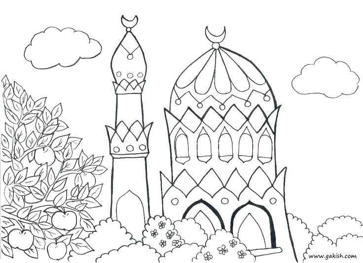 Islamic Coloring Sheets Coloring Pages Download Coloring Pages 9 736x534 Islamic Coloring Sheets Coloring Pages Download Coloring Pages 9