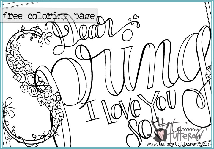 Coloring Pages Tammy Tutterow Designs 720x500 Coloring Pages Tammy Tutterow Designs