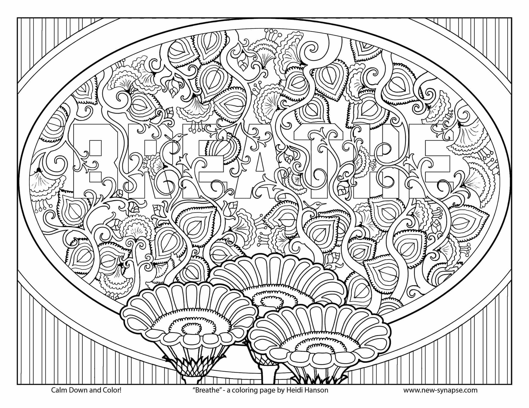 Calming Coloring Pages For Adults at GetColorings.com | Free printable ...