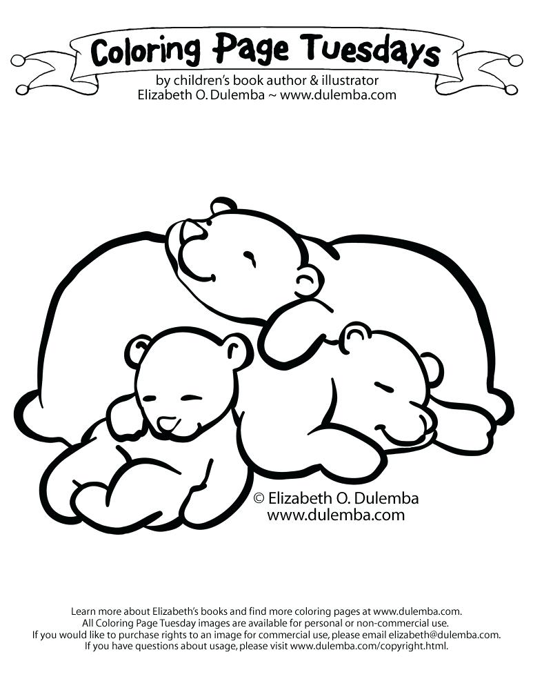 773x1000 Calvin And Hobbes Coloring Pages Coloring Page Sleeping Bears