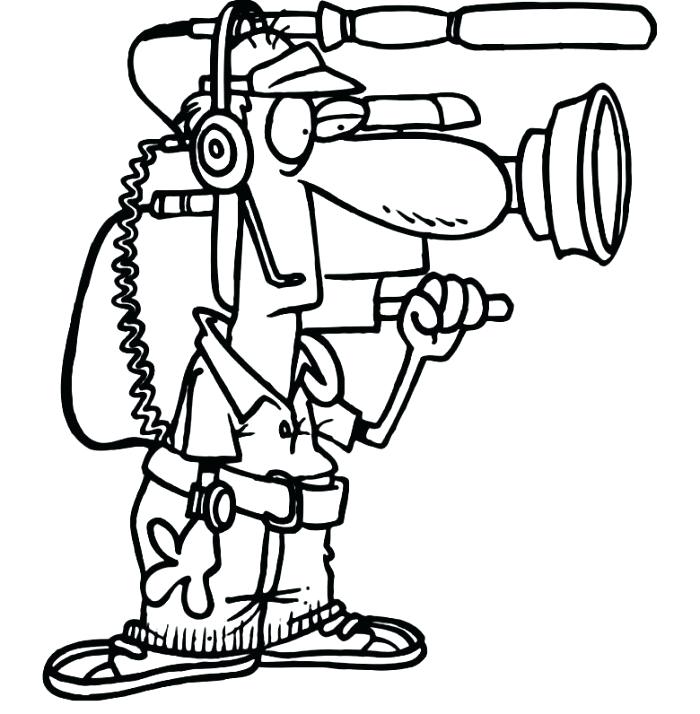 700x714 Camera Coloring Page With Wallpaper Medium Size Of Camera Coloring