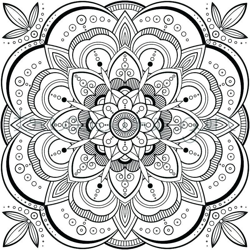 800x800 Digital Coloring Pages Coloring Pages For Adults Digital Coloring
