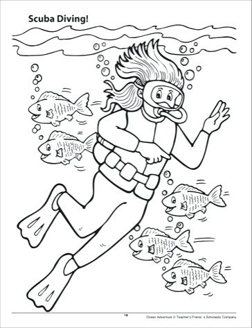 364x473 Camera Coloring Page Scuba Diver Coloring Page Free Download Info