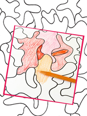 Camouflage Coloring Pages Printable Tinkerlab 300x400 Camouflage Coloring Pages Printable Tinkerlab