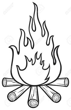 Camping Coloring Pages And Sheets For Adults And Kids Campfires 236x365 Camping Coloring Pages And Sheets For Adults And Kids Campfires